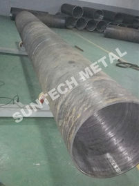 China Nickel-Legierungs-und Kohlenstoffstahl-plattiertes Rohr UNS N04400 für chemische Prozessausrüstung fournisseur
