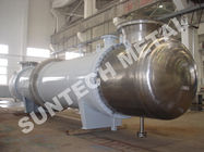China Shell-Rohr-Kondensator für Pta, chemische Prozessausrüstung der Titan-Kühlvorrichtung Gr.2 Firma