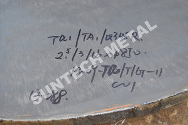 China Zirkonium-Tantal-Panzerplatte Ta1/SB265 Gr.1/Q345R für saure Korrosionsbeständigkeit distributeur