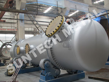 China Blatt-Wärmetauscher des doppelten Rohr-316L für chemische Verarbeitungsanlage distributeur