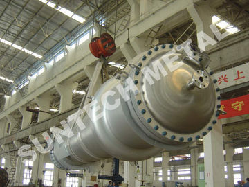 China 150 sqm doppeltes Rohr Shell und Rohr-Art Wärmetauscher 7 Tonnen Gewichts- usine