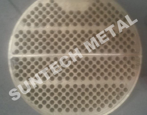 Starke kupferne Panzerplatte B171 C46400 gebohrt für Corrossions-Widerstand